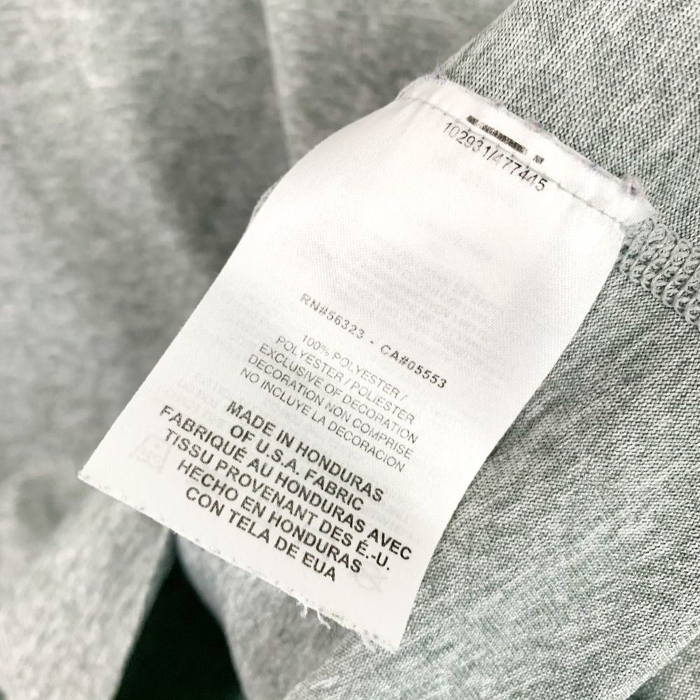 Nike Heathered Gray Crew Neck Short Sleeve T-Shirt - Picture 4 of 5